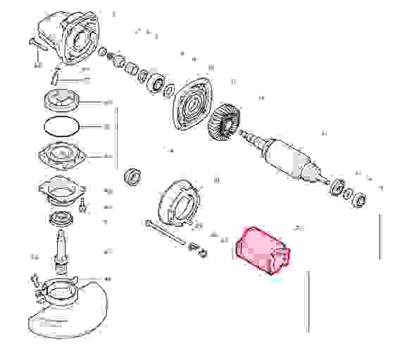 Статор 240В для 9564H/9565H/