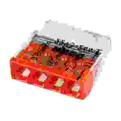 Клемма 4-проводная компактная с пастой (8 шт)