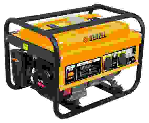 Генератор бензиновый Denzel GE4000, 3,5 кВт, 220В/50Гц, 15 л, ручной пуск