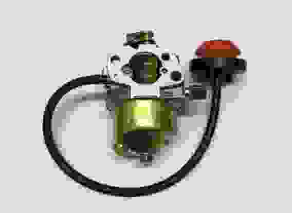 Карбюратор на снегоуборщик 177F (праймер, шланг в комплекте)