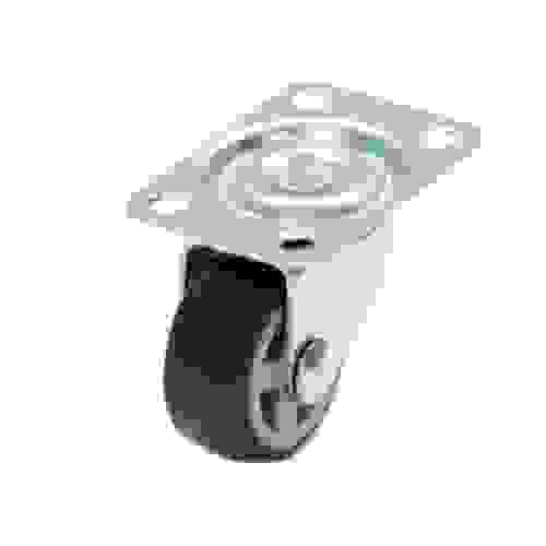 Колесо сер. резина 30мм поворот