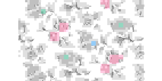 Самоклеющаяся пленка ПВХ принты 45см*8м*0,08мм рис.P483