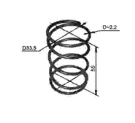 Пружины для тримерной катушки 010350(1)