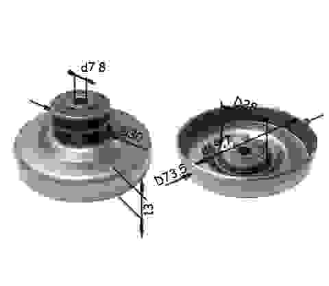 Корзина сцепления MAKITA (электро,внутр,зацеп 6зуб)