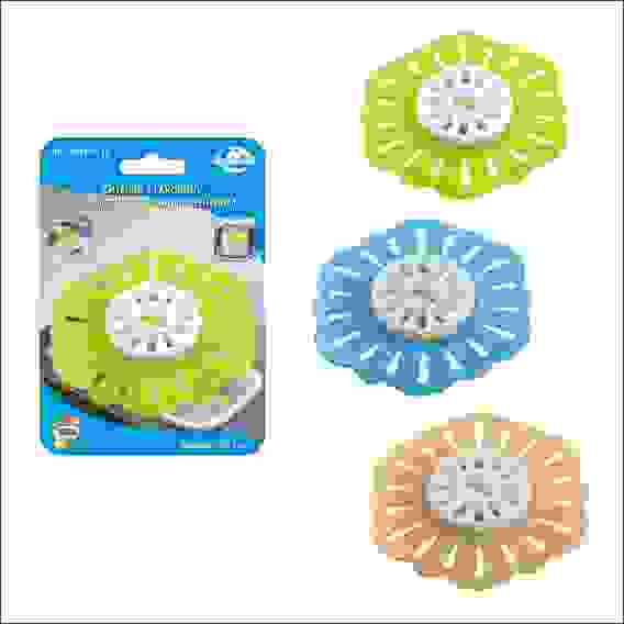 Ситечко в раковину ароматизированное 3цв. D9,5см DH34-116