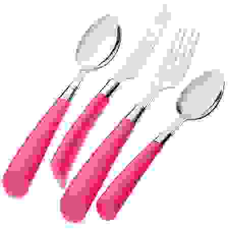 Столовый набор 4пр на 1 персону MB роз