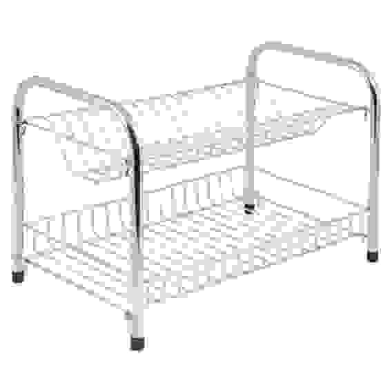 Сушилка для посуды двухуровневая W3856E, размер: 39.50*24*28см