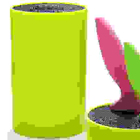 Подставка под ножи ЗЕЛЕНЫЙ без наполнителя МВ(х12)