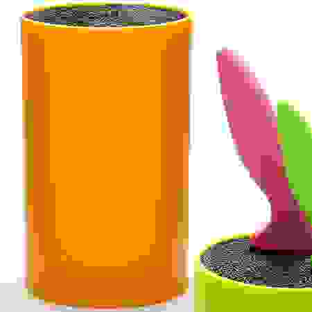 Подставка под ножи ОРАНЖЕВЫЙ без наполнителя МВ(х12)