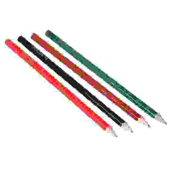 Карандаши чернографитные, 4 штуки, цветной корпус, в пакете с подвесом ClipStudio