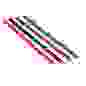 Карандаши чернографитные, 4 штуки, цветной корпус, в пакете с подвесом ClipStudio