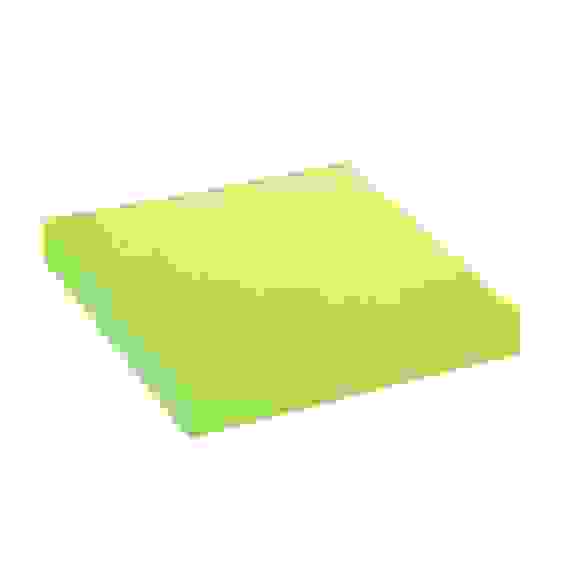 Блок с клеевым краем 76x76мм, 100 листов, зеленый ClipStudio