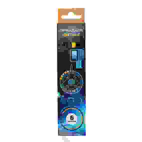 Карандаши 6 цветов шестигранные заточенные, дерево, в карт.кор. с подвесом ЗВЕЗДНЫЙ ДЕСАНТ