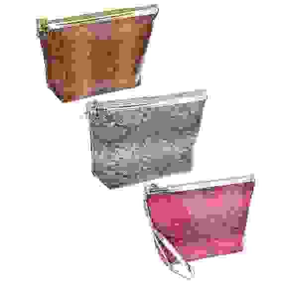 Косметичка, ПУ, 22х14см, 3 цвета PAVO