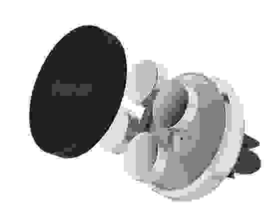 Автодержатель VHM-4 магнитный для смартфонов, на вент. решетку черный ISA (гарантия 2недели)