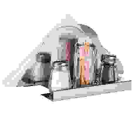 Набор для специй МВ 5пр стекл. в мет/поднос+салф 2530