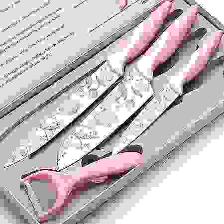 Набор ножей 3пр антибакт+овощерез 23315