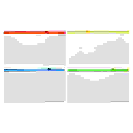 Папка на молнии, 11x22см, прозрачная, ПВХ