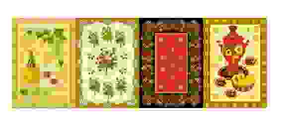 Полотенце Рогожка 45*60 Купон (набивное, хлопок 100%)