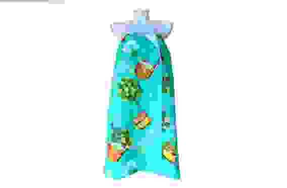 Полотенце Вафельное Банное &quot;Парео&quot; (80*150, на липучке, хлопок 100%)