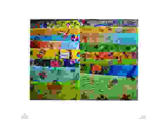 Полотенце Вафельное Банное &quot;Парео&quot; (80*150, на липучке, хлопок 100%)