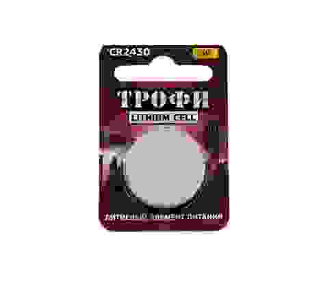 Элемент питания CR2430-1BL Трофи
