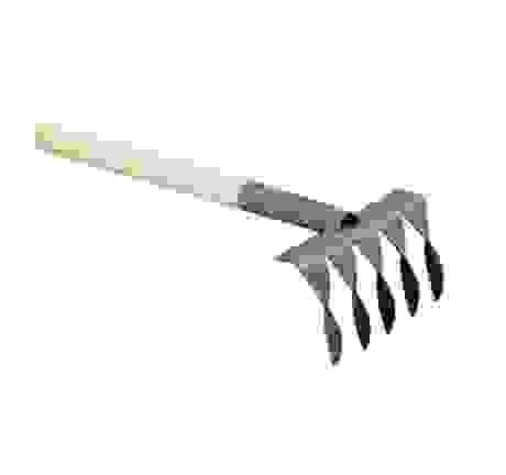 Грабли 5-зубые витые S-2мм нержав сталь с/ч