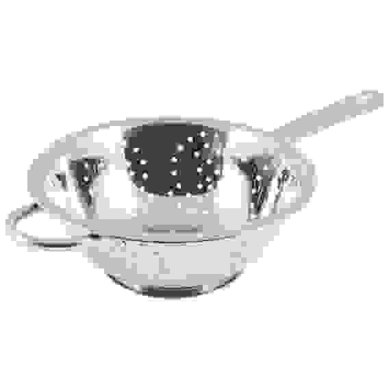 Дуршлаг из нерж стали с длинной ручкой 22 см, серия Napoletano, Mallony