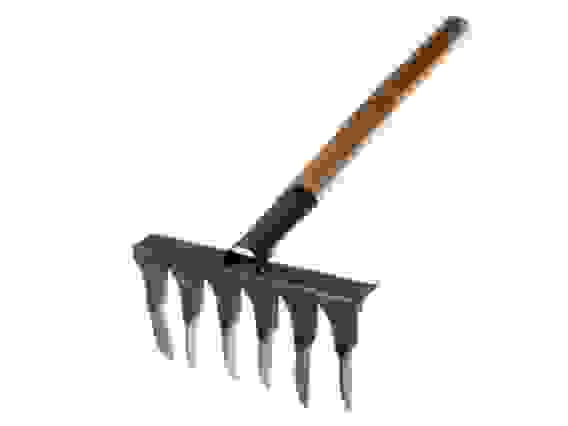 Грабли 6-зубые витые S-2мм эмаль б/ч