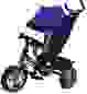 Трехколесный велосипед PILOT синий надувные колеса 12' и 10'