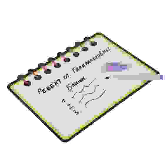 Доска для записей, самоклеящаяся, 20х15см, силикон, пластик