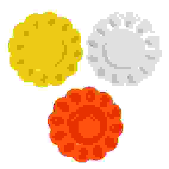 Блюдо пасхальное для яиц и кулича, пластик, д23см