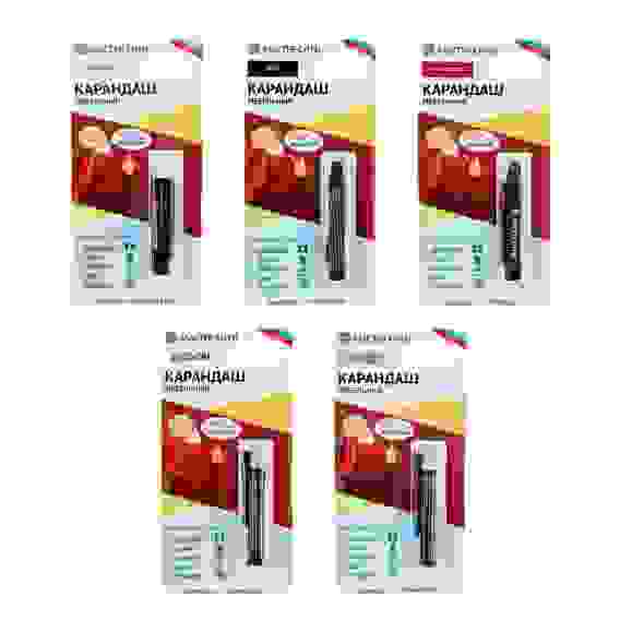 Карандаш мебельный, 6 гр, стальная вата 5 цветов