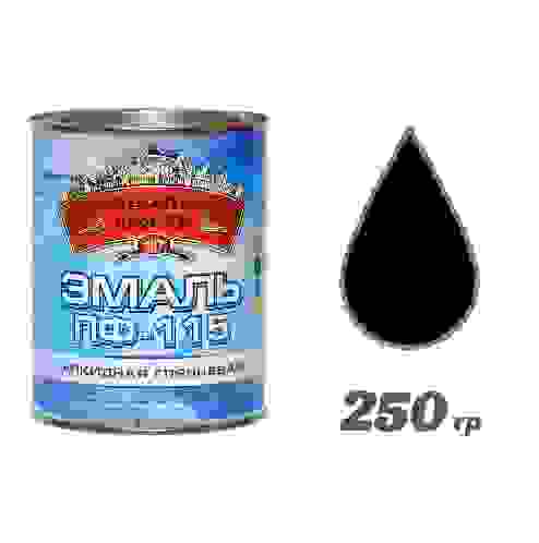 Эмаль Царицынские краски ПФ-115 0,25кг черная