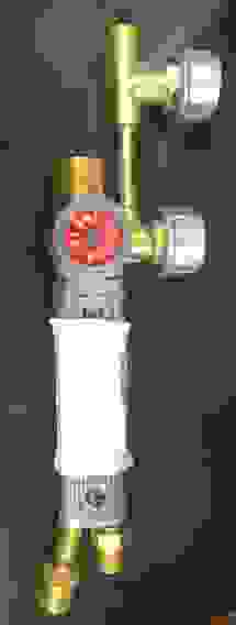 Ручка к резаку с кранами