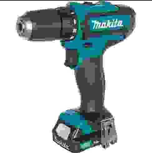 Дрель акк. MAKITA DF331DWYE4+набор бит 1,5Ач 12В Li-lon