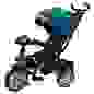 Трехколесный велосипед FORMULA 5 зеленый надув шины 12 'и 10', вращ. сидение на 180*, фара