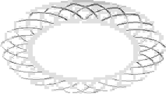 Светильник светодиодный ДВО-6w AL512 (4000K 480Лм белый)