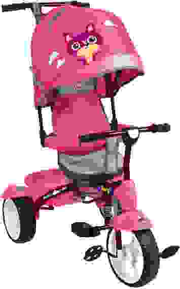 Велосипед "JOY", рис.с лисичкой (амарантовый каркас) ВД4/5