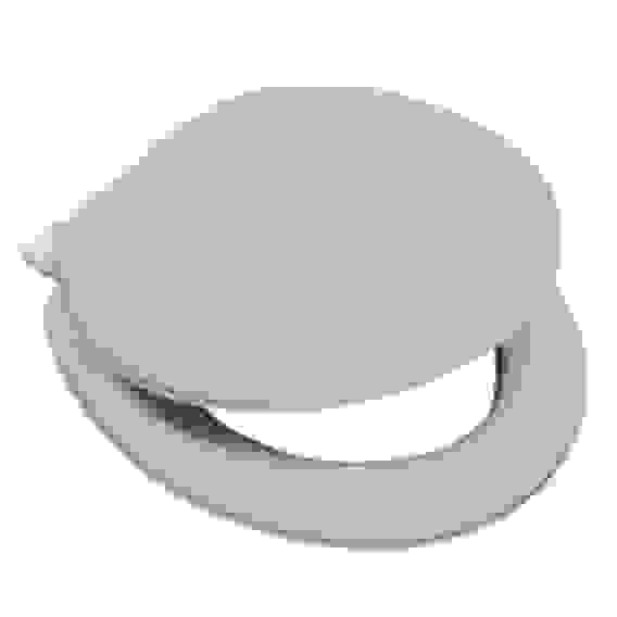 Крышка для унитаза мягкая"VANNA LUX" серая