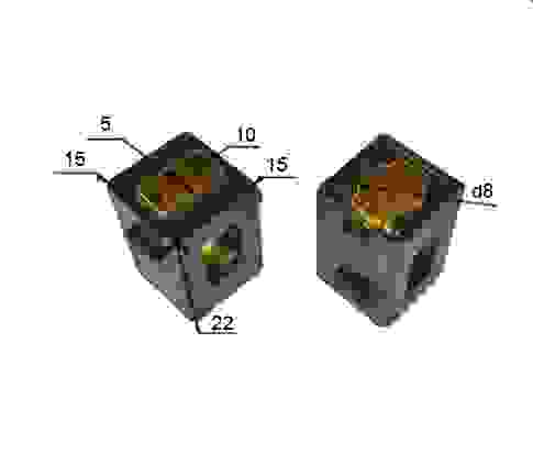 Щеткодержатели для эл-та,подходят для УШМ-125/900 Интерскол (пара) 010317(8)