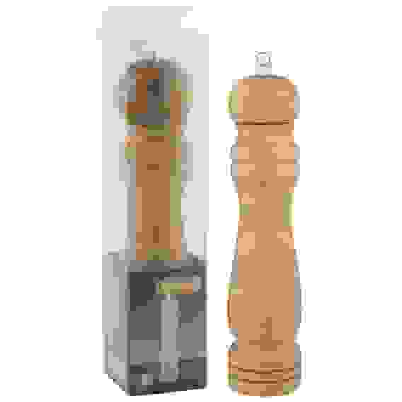 Перцемолка ручная PICCANTE, высота 21 см, дерево, нерж сталь, тм Mallony