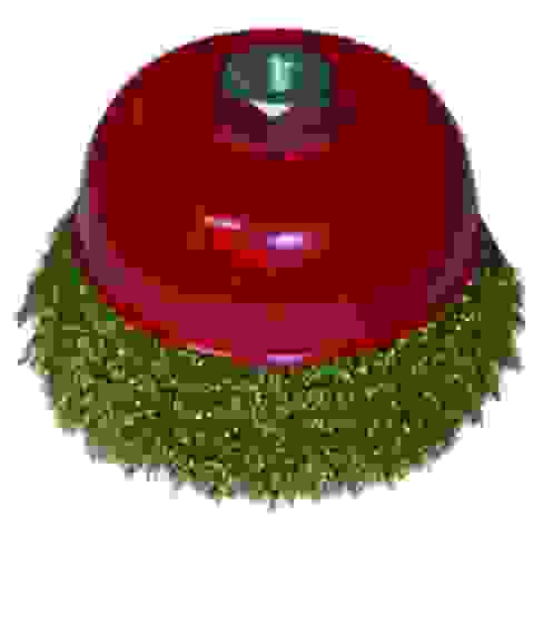 Щетка_крацовка кручен сталь 125мм ЧАШКА с гайкой М14*2 ПРОМИС