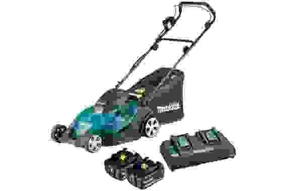 Газонокосилка акк. DLM431PT2 Makita (в ком-те заряд уст-во, 2 акк. 5Ач)