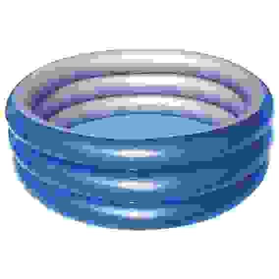 Бассейн надувной круглый Металлик 170*53см, 697 л, Bestway 51042