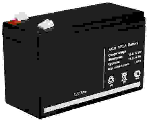 Аккумуляторная батарея 12В 7Ач DT1207 Delta