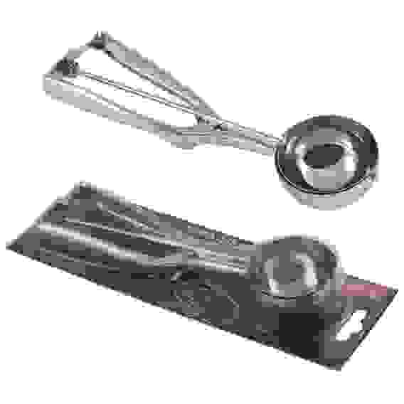 Ложка для мороженого механическая, 6см (нерж.сталь)