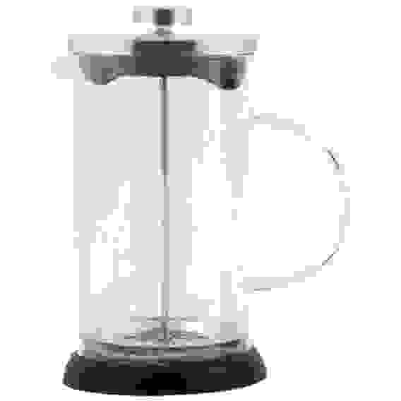 Чайник/кофейник (кофе-пресс) стеклянный, 1000 мл, серия Nero, цвет - черный