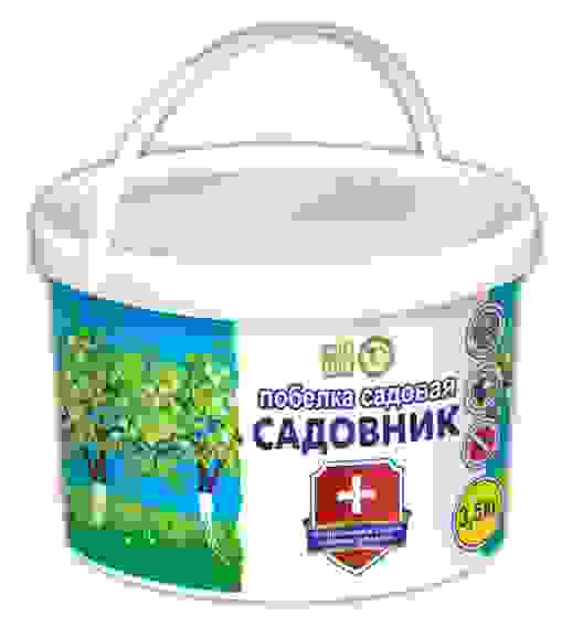 Побелка жидкая садовая 3,5кг. Садовник Ростком
