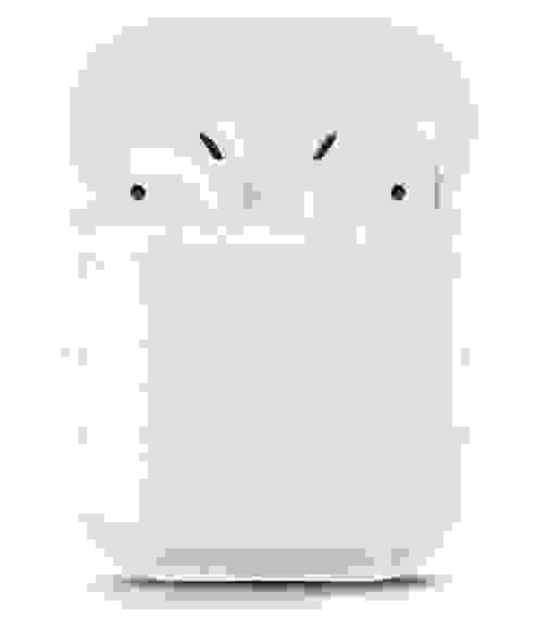 Силиконовый кейс подходит для AirPods белый ISA (гарантия 2 недели)